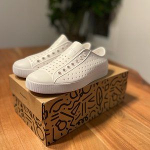 Native Jefferson Slip On Jefferson, Future Nostalgia, Shell White, Size 7